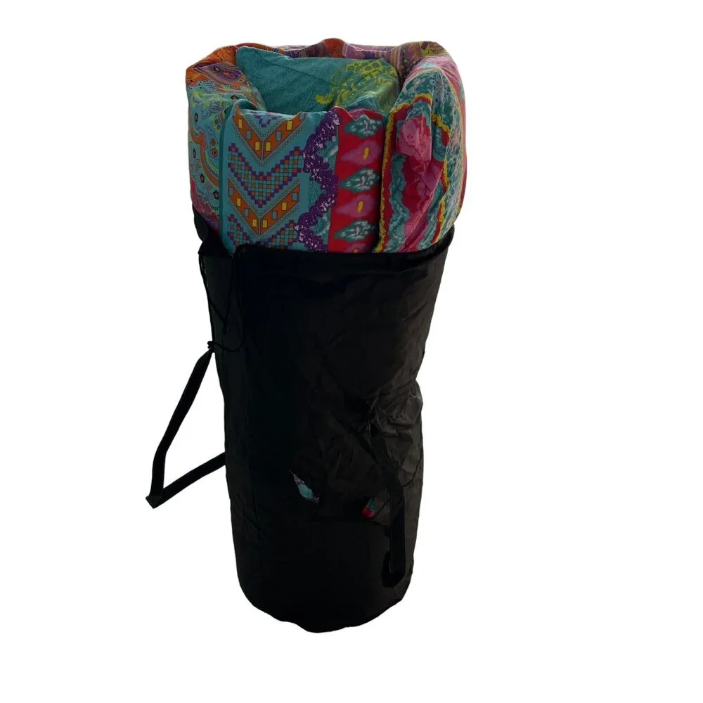 Bohemian Retro Floor Mattress Portable Camping Sleeping Pad Twin